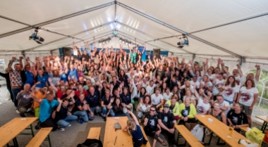 Gruppenbild 2019 weltweit höchstes Drachenboot-Rennen